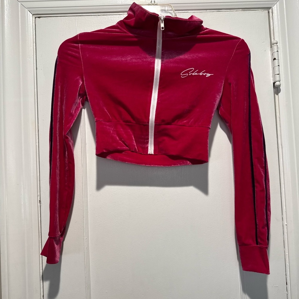 Sole Boy Velour Jacket NWOT